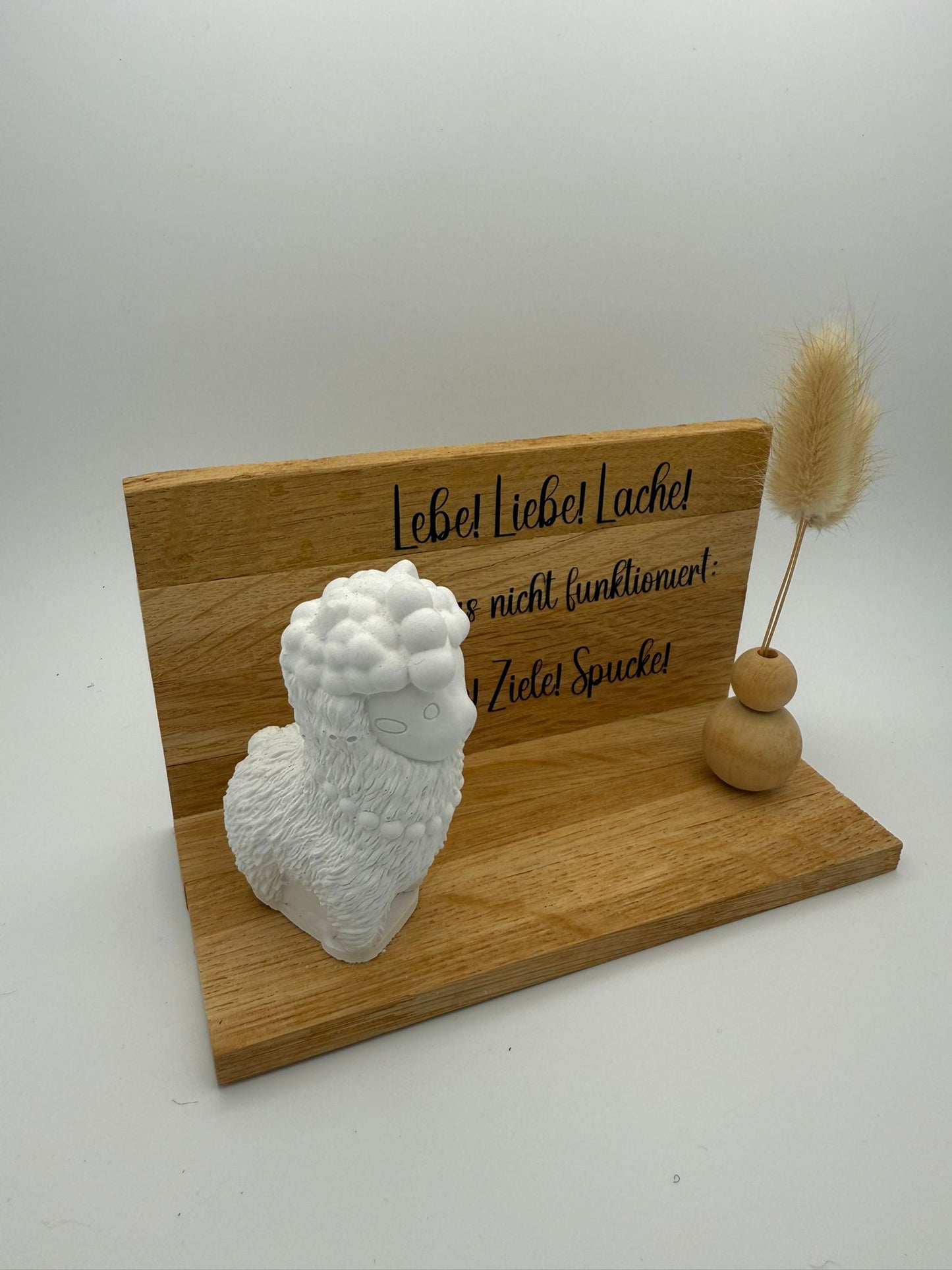 Lama Aufsteller