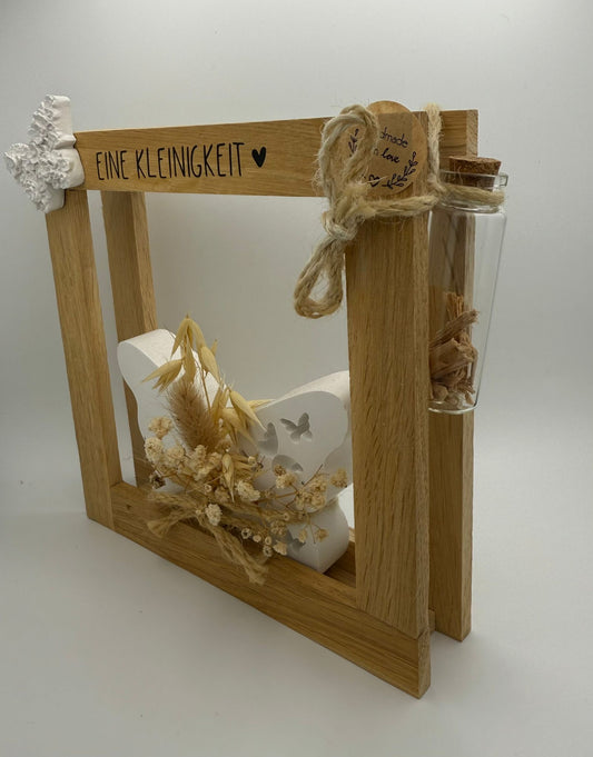 Schmetterling Holzrahmen