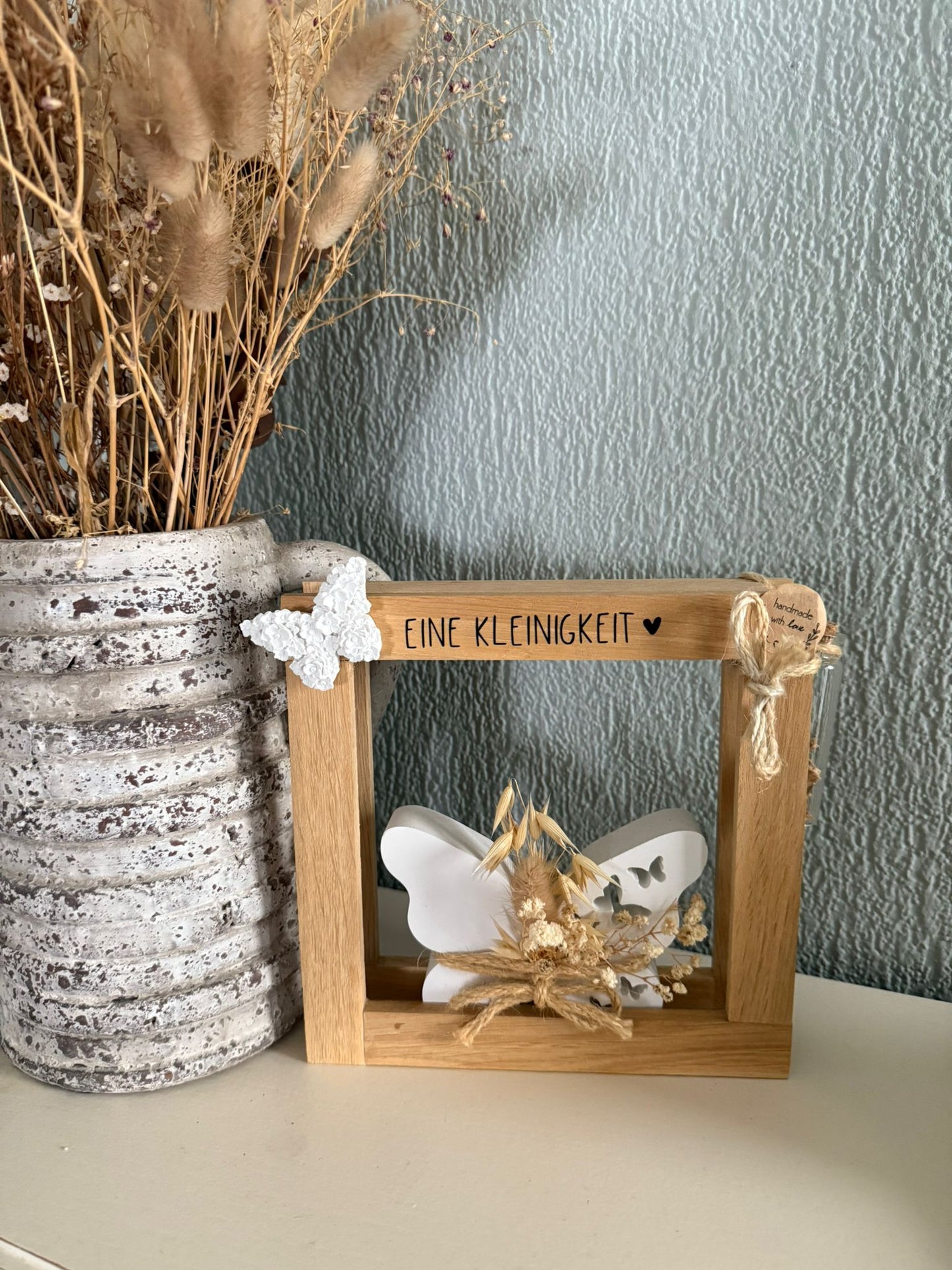 Schmetterling Holzrahmen