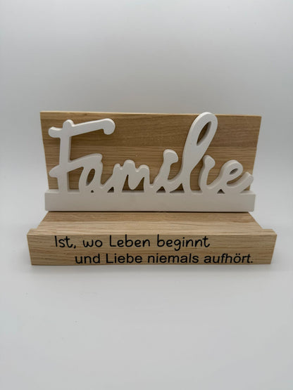 Familie Aufsteller