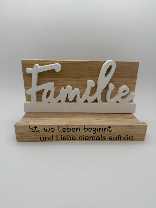 Familie Aufsteller