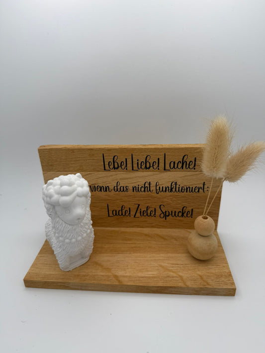 Lama Aufsteller